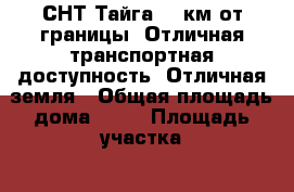 СНТ Тайга 20 км от границы. Отличная транспортная доступность. Отличная земля › Общая площадь дома ­ 40 › Площадь участка ­ 700 › Цена ­ 2 400 - Ленинградская обл., Гатчинский р-н, Тайцы  Недвижимость » Дома, коттеджи, дачи продажа   